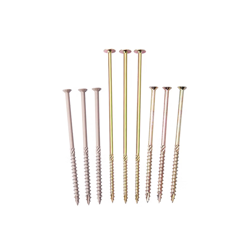 Alle hoofdtypen houten schroeven Alle hoofdtypen houten schroeven